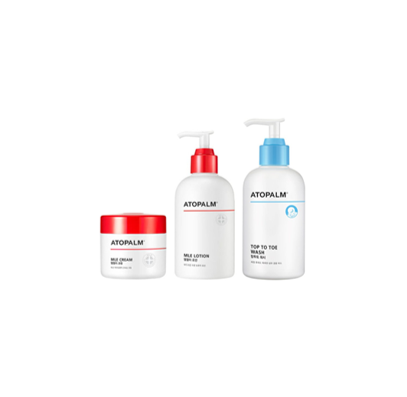 [MLE 아토팜세트]크림100ml+로션200ml+탑투토워시300ml