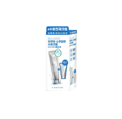 에스네이처 아쿠아 스쿠알란 수분크림 60ml+30ml