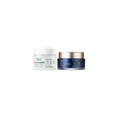 닥터지 블랙 스네일 크림 50ml + 닥터지 레드 블레미쉬 클리어 크림 70ml